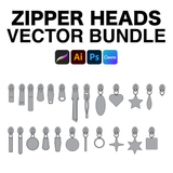 Vector Zipper Head Mockups