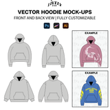 Hoodie Vector Mock-ups