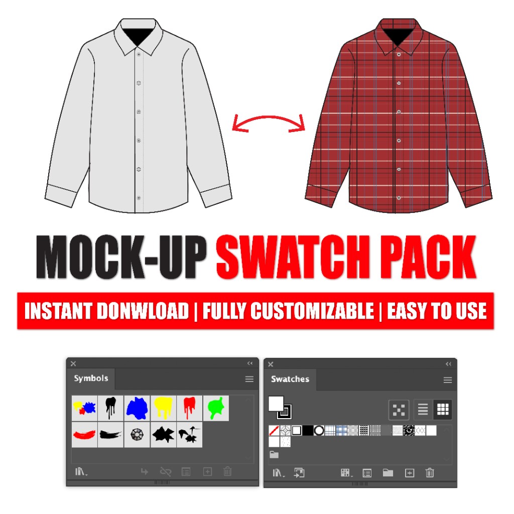 Mock-up Patterns & Symbols